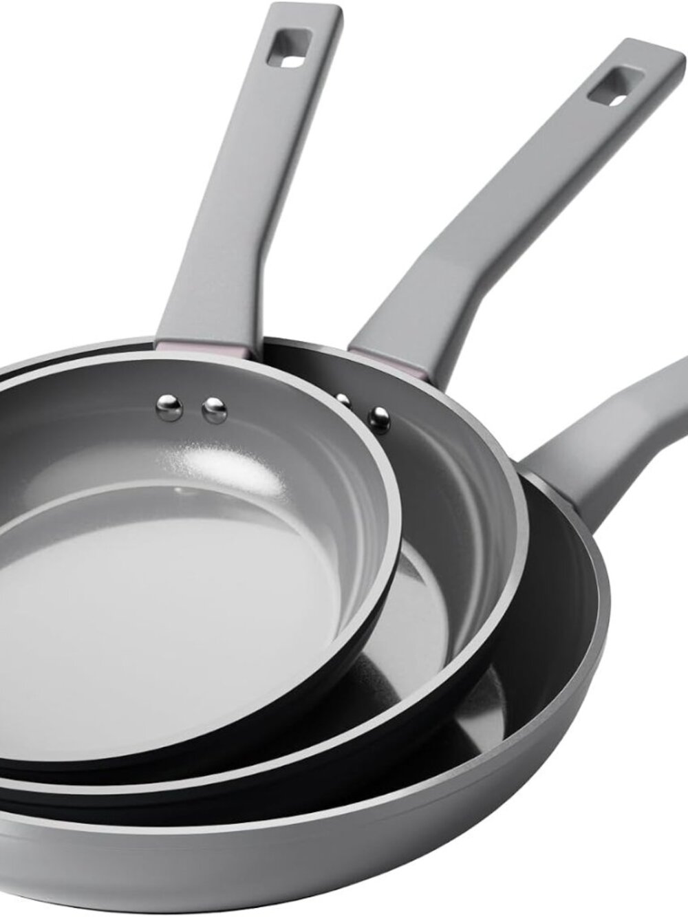 Sanho Nonstick Frying Pans Set, Ceramic Pan Skillet, Non Toxic Pans for Cooking